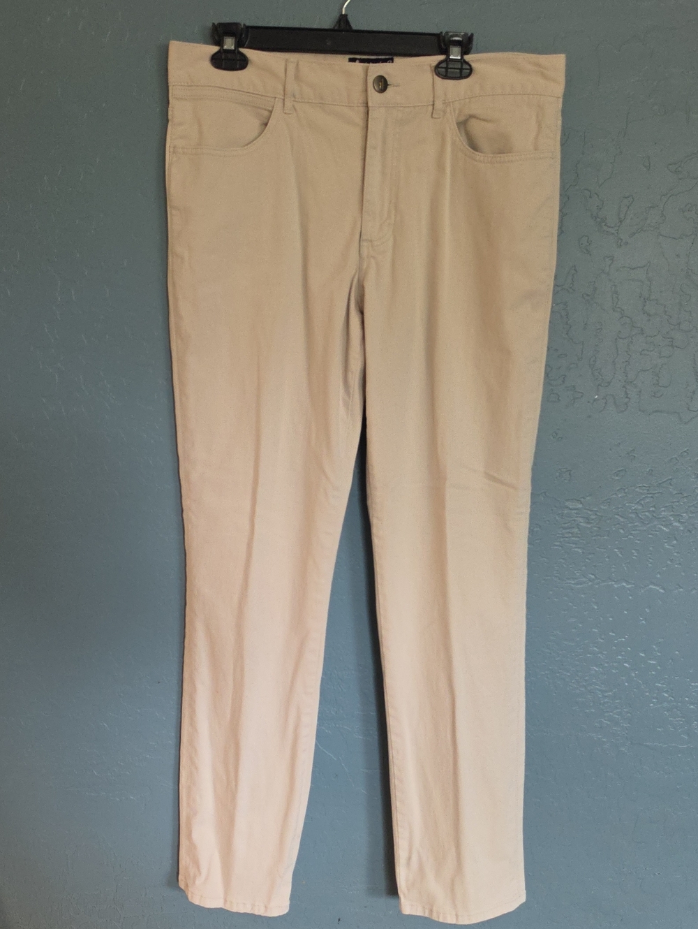 johnnie-O Men's Performance Slim Straight Jeans in Khaki 34 34